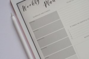 Easy Daily Routine - Weekly Planner