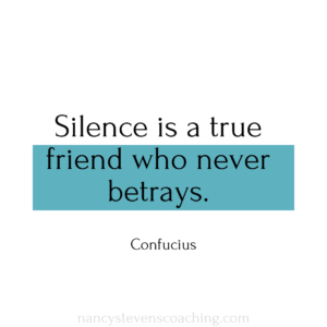 silence is a true friend who never betrays quote